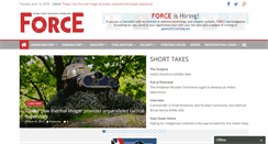 Desktop Screenshot of forceindia.net