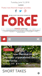 Mobile Screenshot of forceindia.net